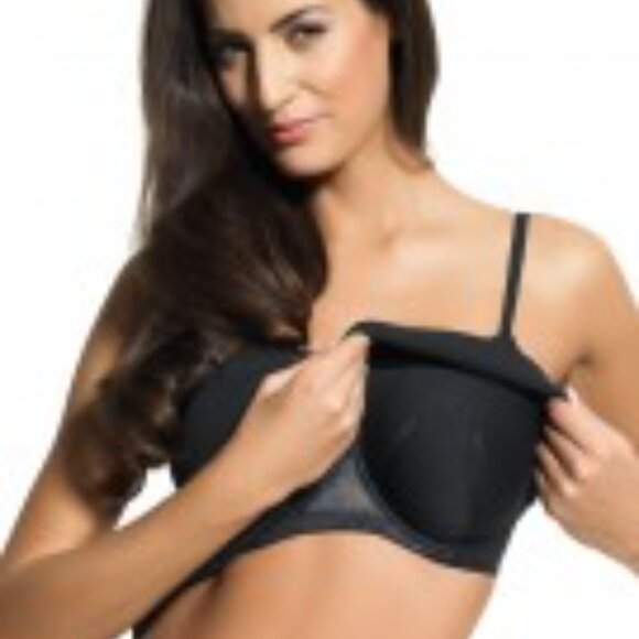 NWT Panache Ovation Camisole with Built in Bra (36DD) - Navy - Picture 2 of 4